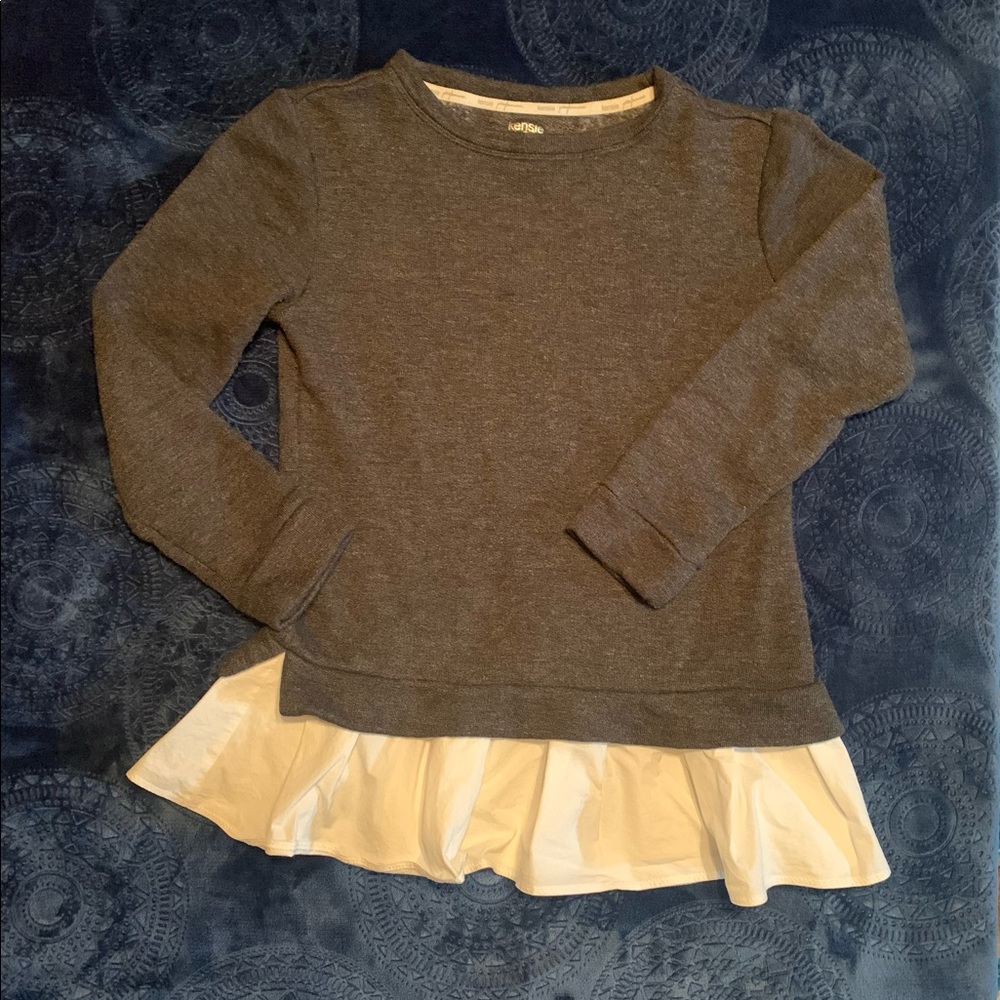 Kensie Performance Long Sleeve Top XS